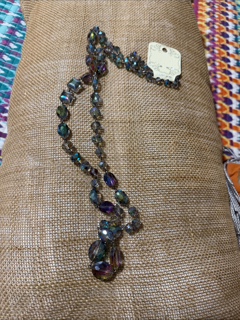 Long sparkle necklace